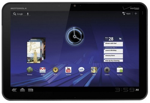 планшет motorola xoom